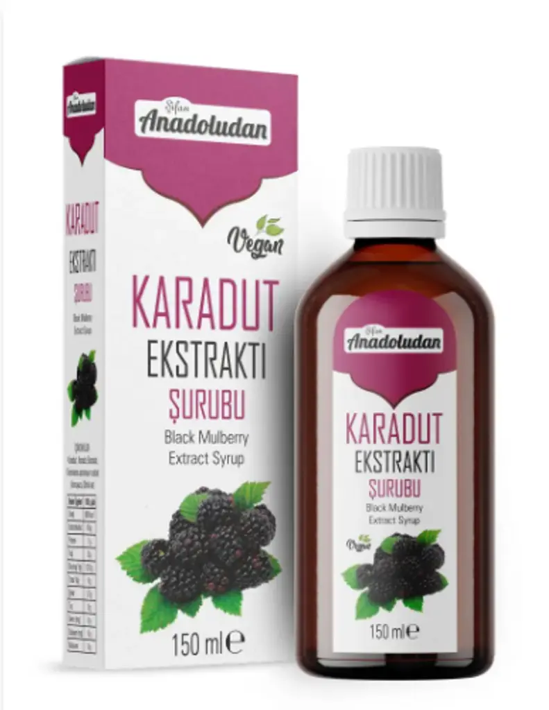 Şifası Anadoludan Karadut Şurubu — Doğal Bağışıklık & Ferahlık Damlası