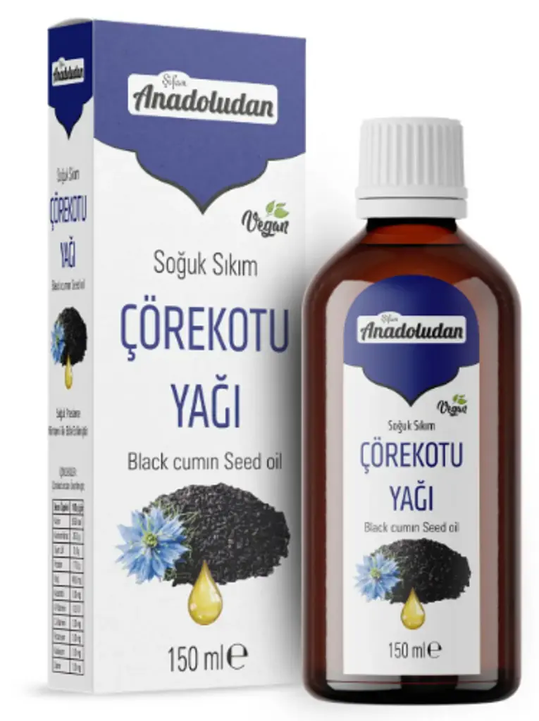 Saf Çörek Otu Yağı – Soğuk Pres, Katkısız & Organik Destek