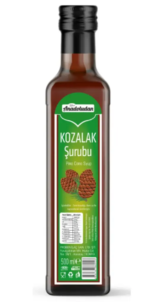Şifası Anadoludan Kozalak Şurubu