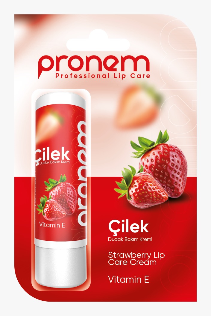 Pronem Dudak Bakım Kremi - Çilek