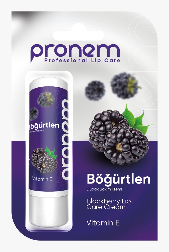 Pronem Dudak Bakım Kremi - Böğürtlen