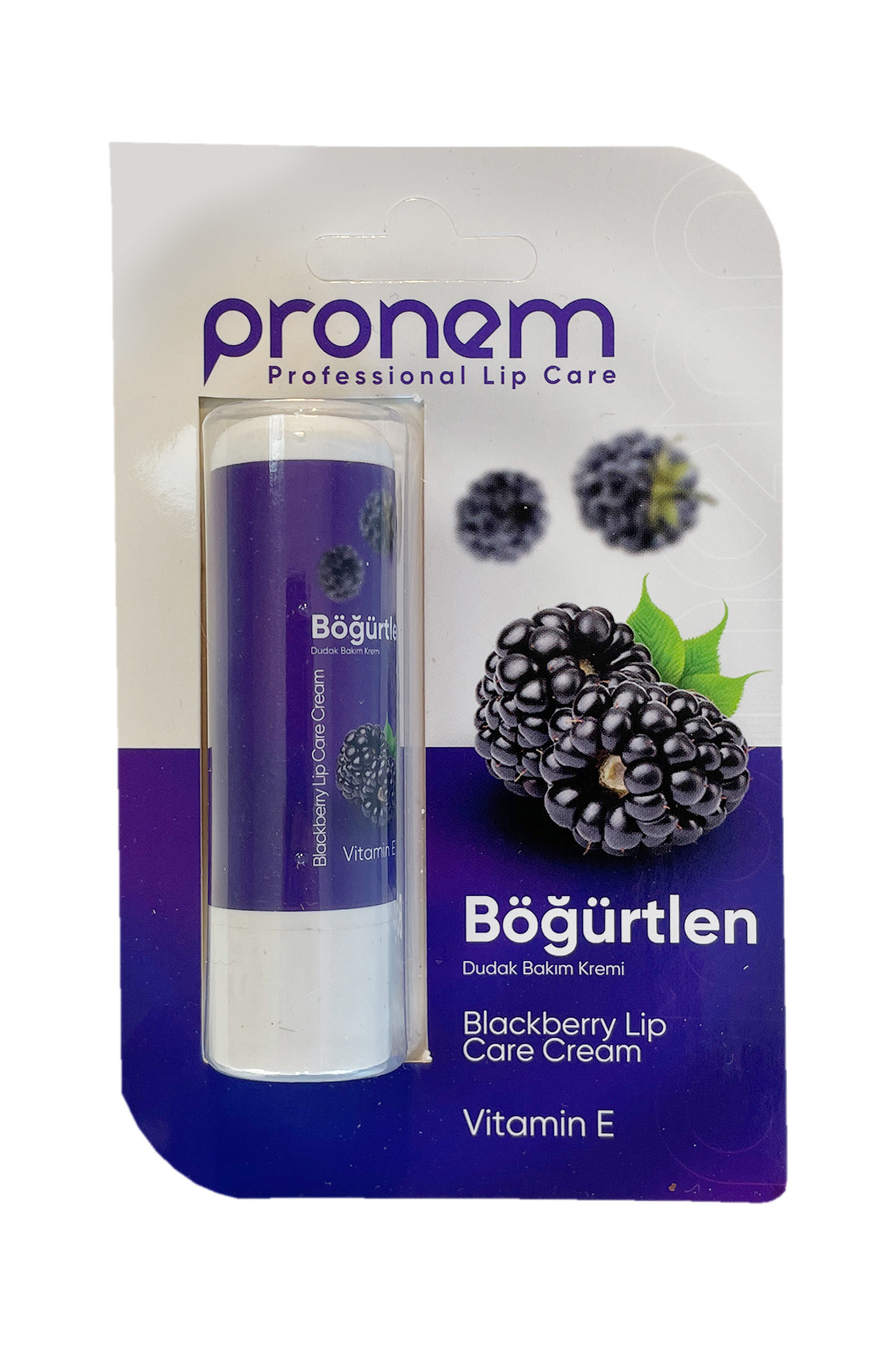 Pronem Dudak Bakım Kremi - Böğürtlen