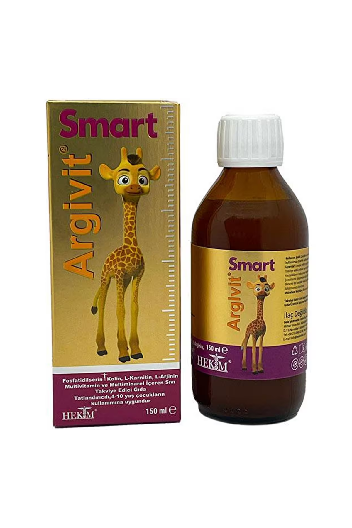 ARGIVIT SMART ŞURUP 150 ML 2