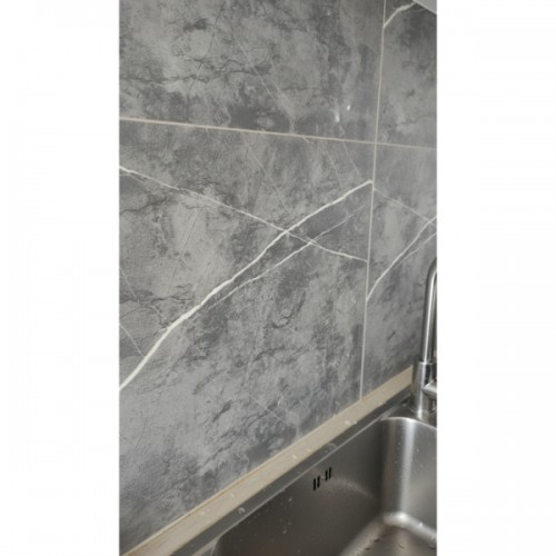 30x30 Antrasit Mermer Desenli Duvar Sticker