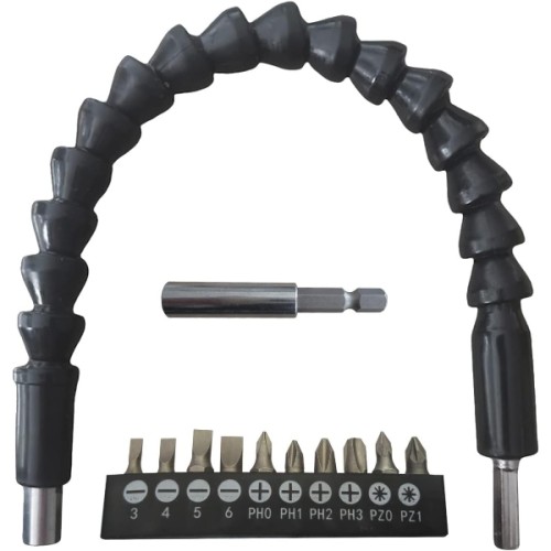 Esnek Şaftlı Tornavida Ucu Seti