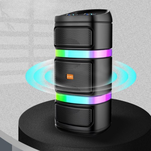 Kablosuz Mikrofonlu Hoparlör - Party Box Speaker 