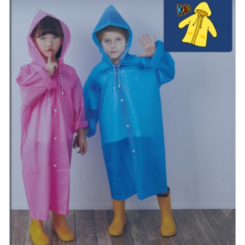 Kapüşonlu Çocuk Yağmurluk 