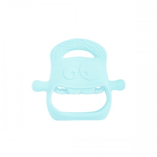 Mavi Bebek Silikon Diş Kaşıyıcı    