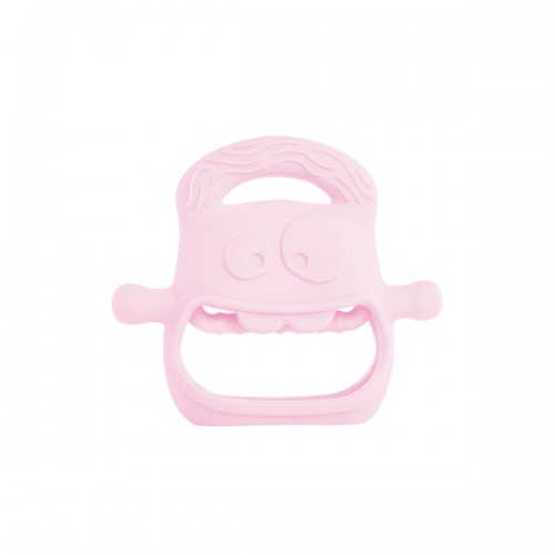 Pembe Bebek Silikon Diş Kaşıyıcı  