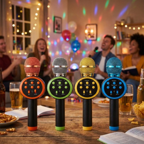 Kablosuz Karaoke Mikrofonu 