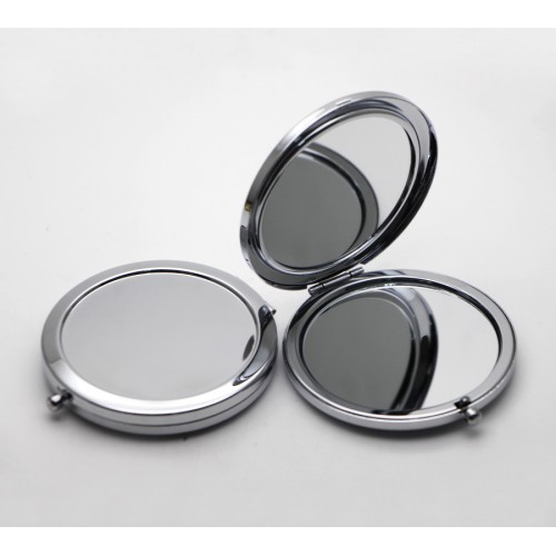 PROMOSYON CEP AYNASI (GÜMÜŞ RENK)