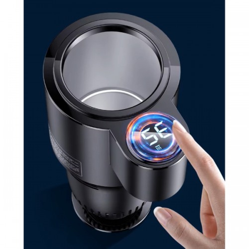 Araç İçi Oto Kokusuz Küllük RGB Işıklı Kapaklı