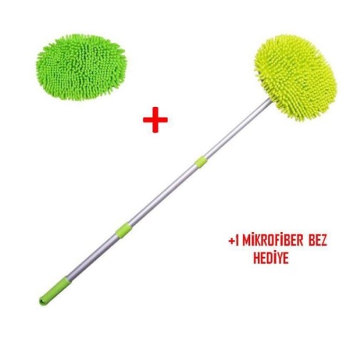 Yünlü Mikrofiber Araba Temizlik Bezi 50x70 cm 